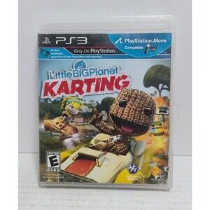2012 SONY PLAYSTATION 3 PS3 LITTLE BIG PLANET KARTING NO MANUAL CLEAN DISC